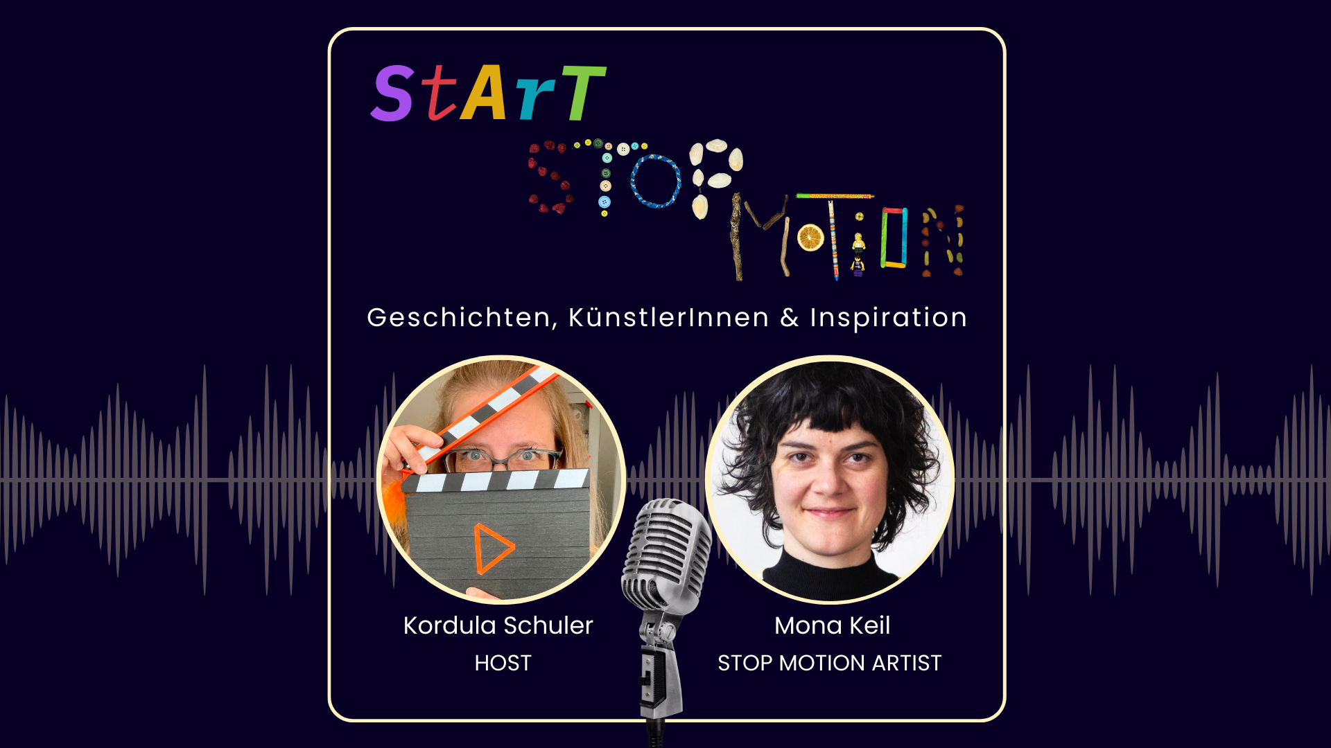 Podcast Start Stop Motion by Kordula Schuler - Folge 5 mit Mona Keil