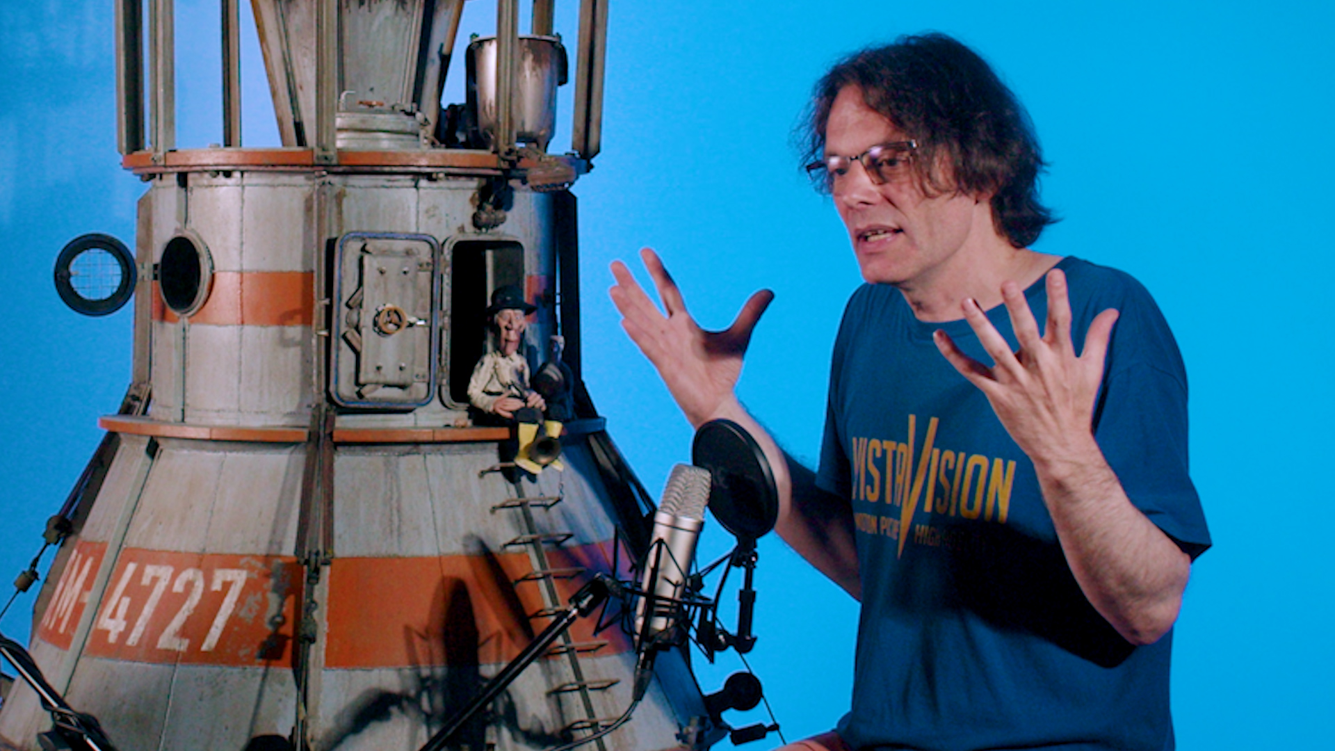 Stop Motion Podcast vor Ort im Studio von Andy Kaiser