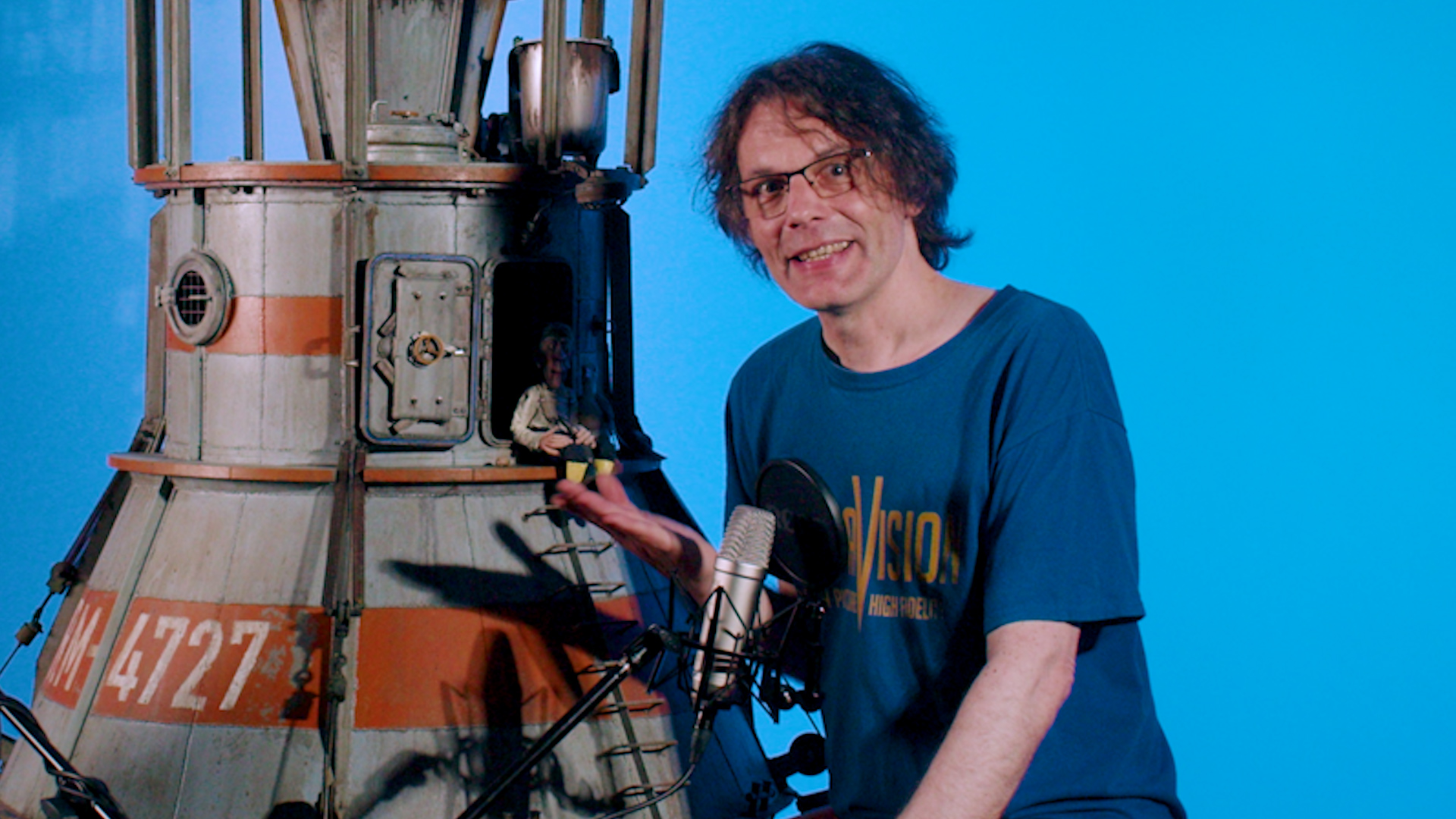 Stop Motion Podcast vor Ort im Studio von Andy Kaiser