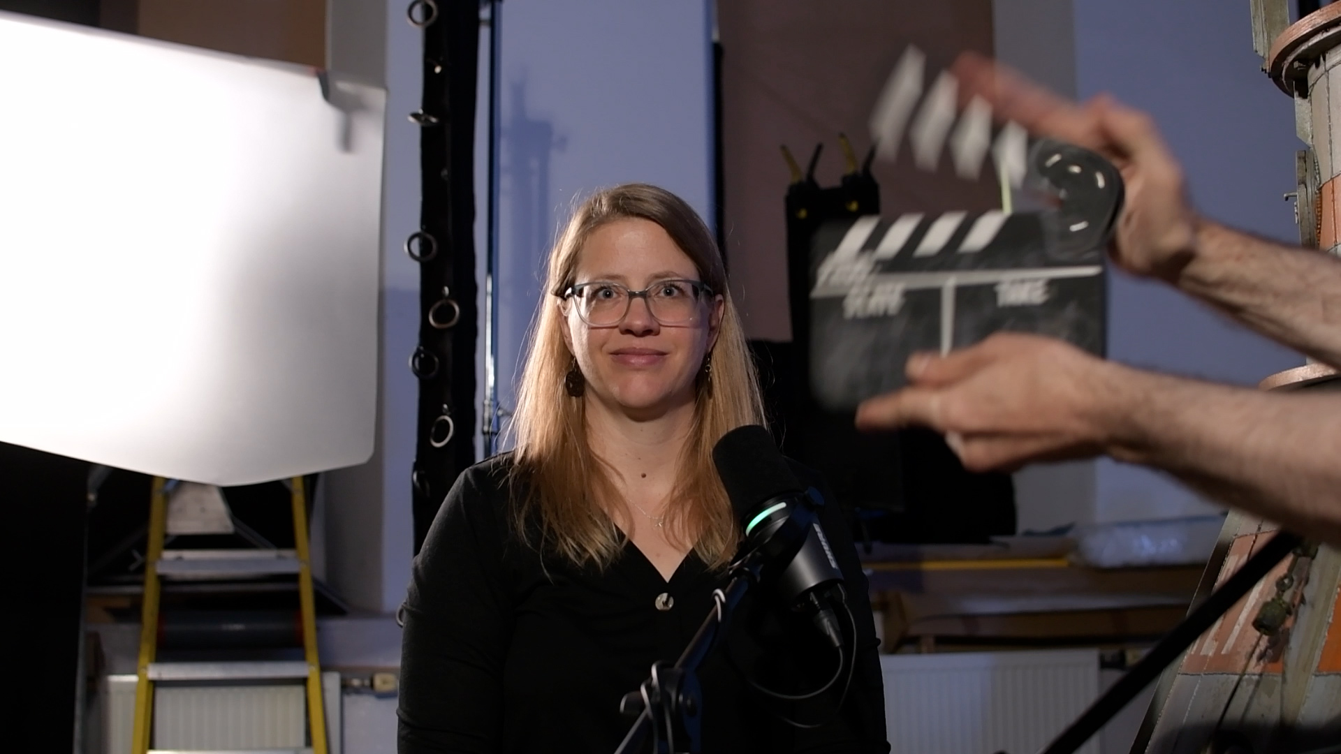 Stop Motion Podcast vor Ort im Studio von Andy Kaiser